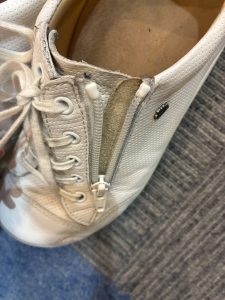 フィンコンフォート ジッパー開閉部 完成